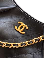 Kitlife Chanel 26C Small Hobo Bag Black Leather  24x31x10cm - 4