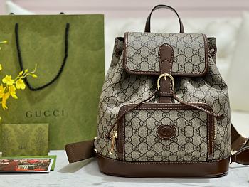 Kitlife Gucci Retro Backpack 674157 26.5x30x13cm
