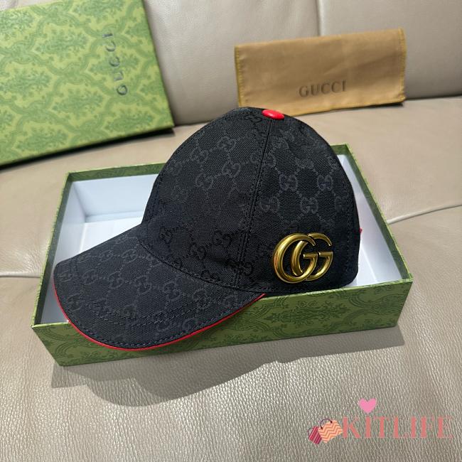 Kitlife Gucci Baseball Cap Black - 1