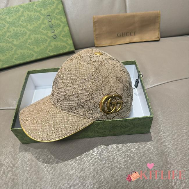 Kitlife Gucci Baseball Cap Light Beige - 1