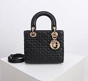 Kitlife Dior Lady My ABC Dior Lucky Star Bag Black 8878 20x16.5x8cm - 1
