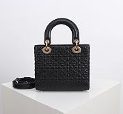 Kitlife Dior Lady My ABC Dior Lucky Star Bag Black 8878 20x16.5x8cm - 2