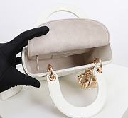 Kitlife Dior Lady My ABC Dior Lucky Star Bag White 8878 20x16.5x8cm  - 5