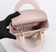 Kitlife Dior Lady My ABC Dior Pearl Buckle Bag Pink 8878 20x16.5x8cm  - 3