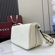 Kitlife Gucci Half Horsebit Medium Shoulder Bag White 860787 31.5x17x12cm  - 2