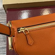 Kitlife Gucci Half Horsebit Medium Shoulder Bag Orange 860787 31.5x17x12cm  - 4