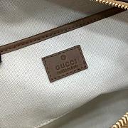 Kitlife Gucci Half Horsebit Medium Shoulder Bag Beige Suede 860787 31.5x17x12cm - 6