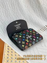 kitlife Louis Vuitton Rosalie Coin Purse  Black  M13399 11x8x2.5cm - 2