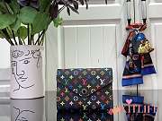 Kitlife Louis Vuitton x TM Victorine Wallet Black Multicolor M28387 12x9.5x2.5cm - 1