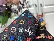 Kitlife Louis Vuitton x TM Victorine Wallet Black Multicolor M28387 12x9.5x2.5cm - 5