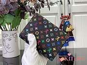 Kitlife Louis Vuitton x TM Victorine Wallet Black Multicolor M28387 12x9.5x2.5cm - 2