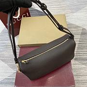 Kitlife Gucci Half Horsebit Medium Shoulder Bag Dark Brown 860787 31.5x17x12cm - 2