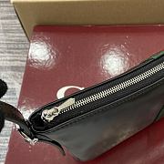 Kitlife Gucci Lunetta Crossbody Bag Black Soft Leather 863406 22.5x12.5x3.5cm - 6