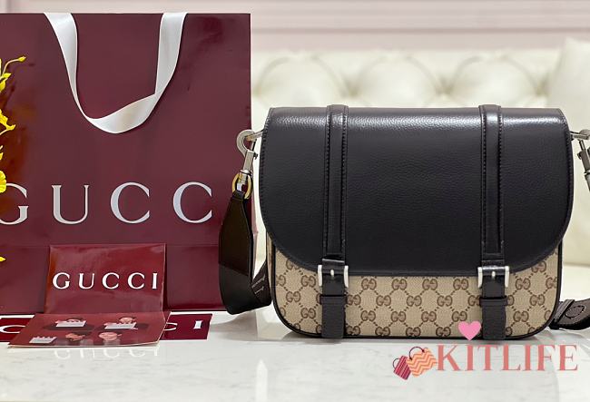 Kitlife Gucci GG Men's Crossbody Bag 794872 47x30x27cm - 1