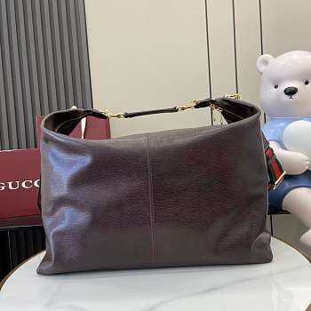 Kitlife Gucci Brera Large Crossbody Bag Dark Brown 864485 46x29x20.5cm