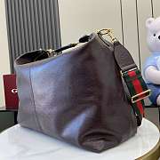 Kitlife Gucci Brera Large Crossbody Bag Dark Brown 864485 46x29x20.5cm - 5