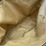 Kitlife Gucci Brera Large Crossbody Bag Dark Brown GG Canvas 864485 46x29x20.5cm  - 4