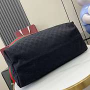 Kitlife Gucci Brera Large Crossbody Bag Black GG Canvas 864485 46x29x20.5cm  - 6