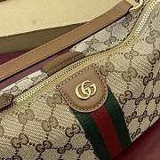 Kitlife Gucci Vanity Mini Bag Beige & Brown GG Canvas 861775 19x10x9cm - 4