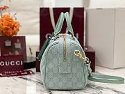 Kitlife Gucci Ophidia Medium Boston Bag Blue GG Canvas 857595 30x16x20cm - 2