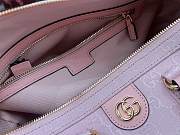 Kitlife Gucci Ophidia Medium Boston Bag Pink GG Canvas 857595 30x16x20cm - 5