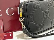 Kitlife Gucci Men Small Jumbo GG Pouch Black 802148 24x15.5x5cm - 4