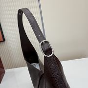 Kitlife Gucci Jackie 1961 Medium Shoulder Bag Dark Brown Leather 863136 31.5x22x4.5cm  - 6