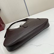 Kitlife Gucci Jackie 1961 Medium Shoulder Bag Dark Brown Leather 863136 31.5x22x4.5cm  - 5