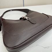 Kitlife Gucci Jackie 1961 Medium Shoulder Bag Dark Brown Leather 863136 31.5x22x4.5cm  - 2