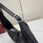 Kitlife Gucci Jackie 1961 Medium Shoulder Bag Black Leather 863136 31.5x22x4.5cm  - 5