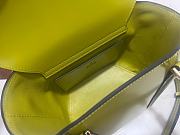 Kitlife Gucci Mini Bamboo Top Handle Tote Bag Green Yellow 805832 27×14×11.5cm  - 3