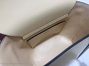 Kitlife Gucci Mini Bamboo Top Handle Tote Bag Cream 805832 27×14×11.5cm  - 4