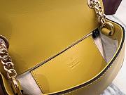 Kitlife Gucci Blondie Mini Shoulder Bag Yellow Leather 815700 21.5x11x8cm - 3