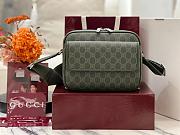 Kitlife Gucci Green GG Monogram Small Crossbody Bag 795479 23×18×12cm - 1