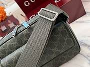 Kitlife Gucci Green GG Monogram Small Crossbody Bag 795479 23×18×12cm - 3