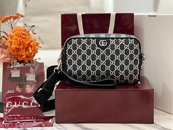 Kitlife Gucci Ophidia Small Crossbody Bag Black 839155 24x15x4cm