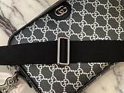 Kitlife Gucci Ophidia Small Crossbody Bag Black 839155 24x15x4cm - 3