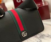 Kitlife Gucci Ophidia Medium Messenger Bag Black Soft Leather 834467 29.5×20×8cm  - 3