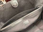 Kitlife Gucci GG Emblem Large Tote Bag Beige & Silver 815213 38×25×15cm - 4