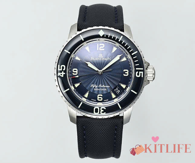 Kitlife Blancpain Fifty Fathoms Steel Sutomatic Men's Watch 45mm - 1