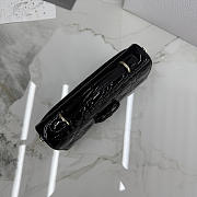 Kitlife Dior My Dior Mini Bag Black Cannage Patent Leather 21x11.5x4.5cm - 6
