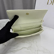 Kitlife Dior My Dior Mini Bag Light Green Cannage Patent Leather 21x11.5x4.5cm - 4