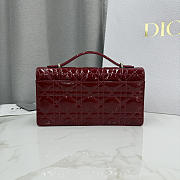 Kitlife Dior My Dior Mini Bag Red Cannage Patent Leather 21x11.5x4.5cm  - 5