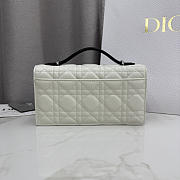 Kitlife Dior My Dior Mini Bag Two-Tone Latte and Black Cannage Lambskin 21x11.5x4.5cm - 5