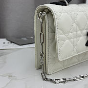 Kitlife Dior My Dior Mini Bag Two-Tone Latte and Black Cannage Lambskin 21x11.5x4.5cm - 3