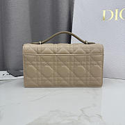 Kitlife Dior My Dior Mini Bag Two-Tone Trench and Biscuit Cannage Lambskin 21x11.5x4.5cm - 4
