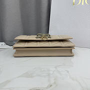 Kitlife Dior My Dior Mini Bag Two-Tone Trench and Biscuit Cannage Lambskin 21x11.5x4.5cm - 5