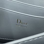 Kitlife Dior My Dior Mini Bag Blue Cannage Leather 21x11.5x4.5cm  - 2