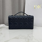 Kitlife Dior My Dior Mini Bag Dark Blue Cannage Leather 21x11.5x4.5cm  - 5