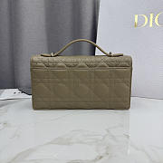 Kitlife Dior My Dior Mini Bag Olive Beige Cannage Leather 21x11.5x4.5cm  - 4
